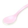 Glass Pink Teaspoons Set of 6 Designed by Anna Vasily. - detail view
