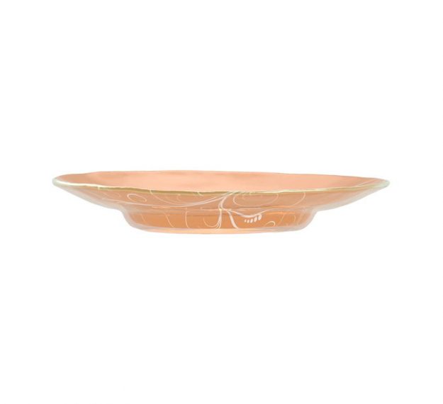 A Large Soup Bowl for Royal Glamour Designed by Anna Vasily. - side view