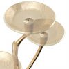 Gold Cupcake Stand With Removable Glass Plates by Anna Vasily. - detail view