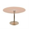 Round Rose Gold Cake Stand for a Flash of Luxe by Anna Vasily. - 3/4 view