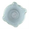 Set of 2 Light Blue Ice Cream Bowls Designed by Anna Vasily. - top view