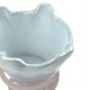 Set of 2 Light Blue Ice Cream Bowls Designed by Anna Vasily. - detail view