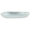 Handcrafted Organic Blue Mini Dessert Dish Designed by Anna Vasily. - side view