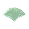 Mint Green Freeform Tapas Plates Designed by Anna Vasily. - measure view