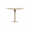 Glimmering Gold Cake Display Stand on Pedestal by Anna Vasily. - measure view