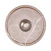 Brown Chip Dip Platter with Bowl Designed by Anna Vasily. - top view