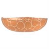 Gold Glass Salad Serving Bowl. A Luxurious Twist by Anna Vasily. - side view