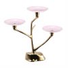 Handmade Pink Tea Stand With Twisting Branches by Anna Vasily. - 3/4 view