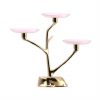 Handmade Pink Tea Stand With Twisting Branches by Anna Vasily. - side view