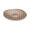 Brown Organic Shaped Plates Designed by Anna Vasily. - 3/4 view