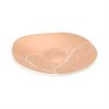 Rose Gold Bread Plate In Organic Form Designed by Anna Vasily. - 3/4 view