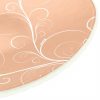 Rose Gold Bread Plate In Organic Form Designed by Anna Vasily. - detail view