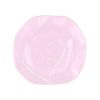 Organic Shaped Pink Charger Plates Designed by Anna Vasily. - measure view
