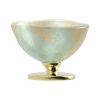 Pastel Blue Ice Cream Glass Cup Designed by Anna Vasily. - side view