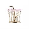 Pink High Tea Stand. An Evocation of Natural Flora  by AnnaVasily. - measure view