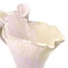 Pink Vase With Cream Highlights. Coloured Glass Vases by AnnaVasily. - detail view