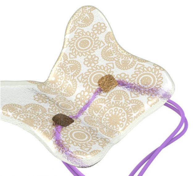 Butterfly Ribbon Napkin Holders. An Authentic Touch by Anna Vasily. - detail view