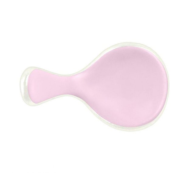 Small Pink Canape Spoon Set Designed by Anna Vasily. - top view