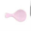 Small Pink Canape Spoon Set Designed by Anna Vasily. - measure view