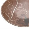 Decorative Fruit Bowl Studded With A Glass Roundel by AnnaVasily. - detail view