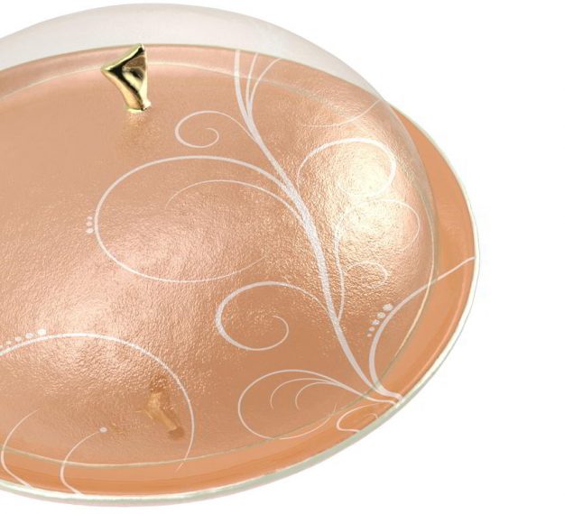 Stylish Gold Platter with Dome Designed by Anna Vasily. - detail view