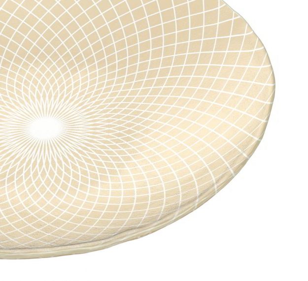 Decorative Salad Bowl Designed by Anna Vasily for Timeless Elegance. - detail view