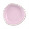 Freeform Canape Pink Dish Designed by Anna Vasily. - top view
