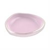 Freeform Canape Pink Dish Designed by Anna Vasily. - 3/4 view