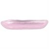 Freeform Canape Pink Dish Designed by Anna Vasily. - side view