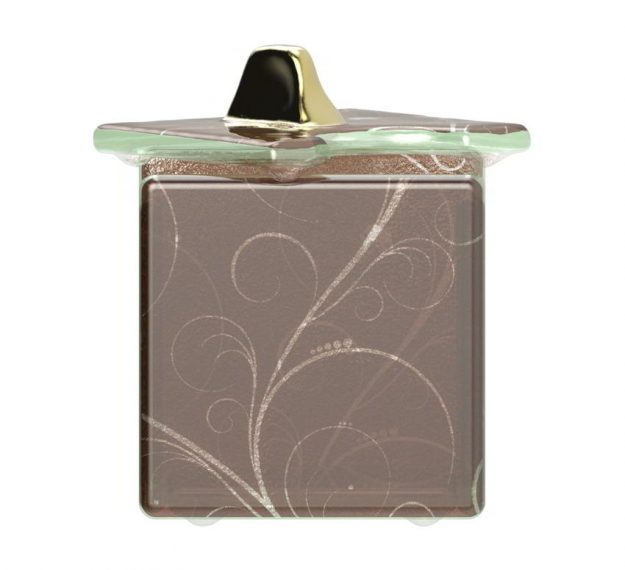 Sugar Caddy with Lid Made For The Most Stylish Hotels by Anna Vasily. - side view