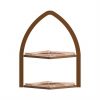Two Tier High Tea Stand With An Arch by Anna Vasily. - side view
