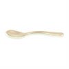Cream-Beige Small Teaspoons Designed by Anna Vasily. - 3/4 view