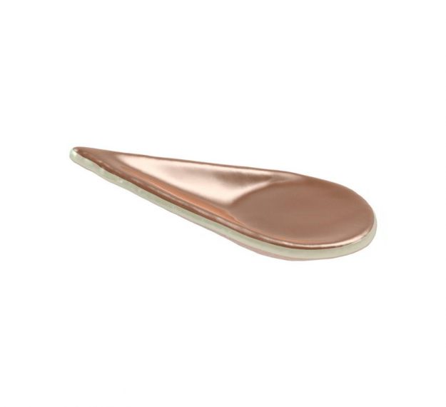 Brown Canape Spoon Set of 6 Designed by Anna Vasily. - 3/4 view