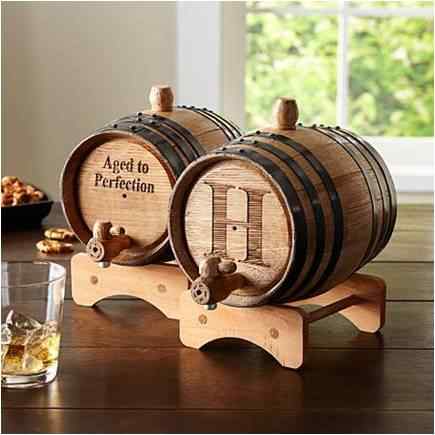 housewarming gifts Whiskey Barrel