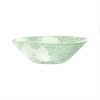 Green Rice Bowl With Pattern. An Organic Glass Bowl by Anna Vasily. - measure view