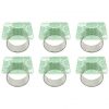 Green Napkin Ring Holders -Enhance your Dinner Table with Anna Vasily. - set view