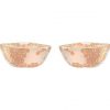 Small Glass Bowls With Floral Pattern Designed by Anna Vasily. - set view