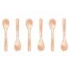 Cameo Rose Gold Spoons Set Designed by Anna Vasily. - set view