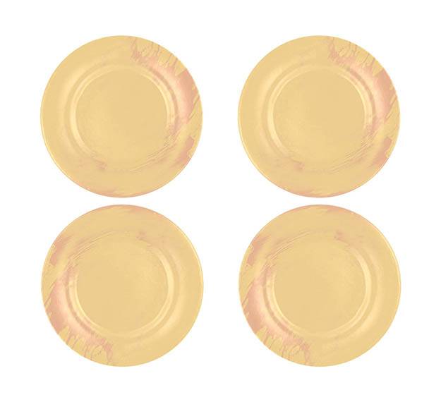Artistic Coloured Dinner Plates Designed to Stun by Anna Vasily. - set view