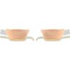 Unique Rose Gold Tea Cup And Saucer Designed by Anna Vasily. - set view