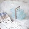 Elegant Bento Box, Hana Stackers Jewellery Box With 3 Drawers on Bed with Dress - Anna Vasily