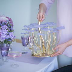 Designer tableware, centerpieces and home decor by Anna Vasily.